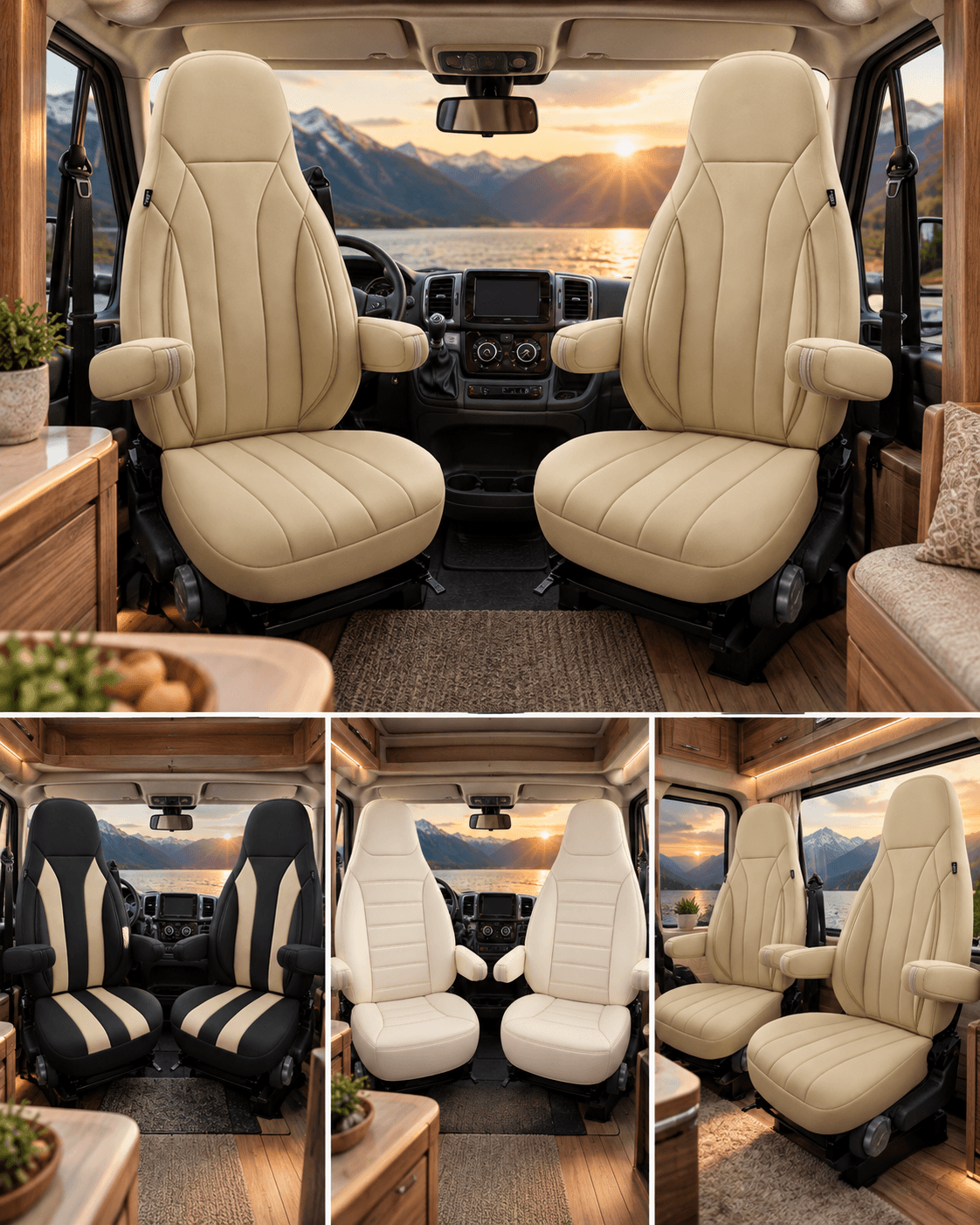 Camper stoelhoezen