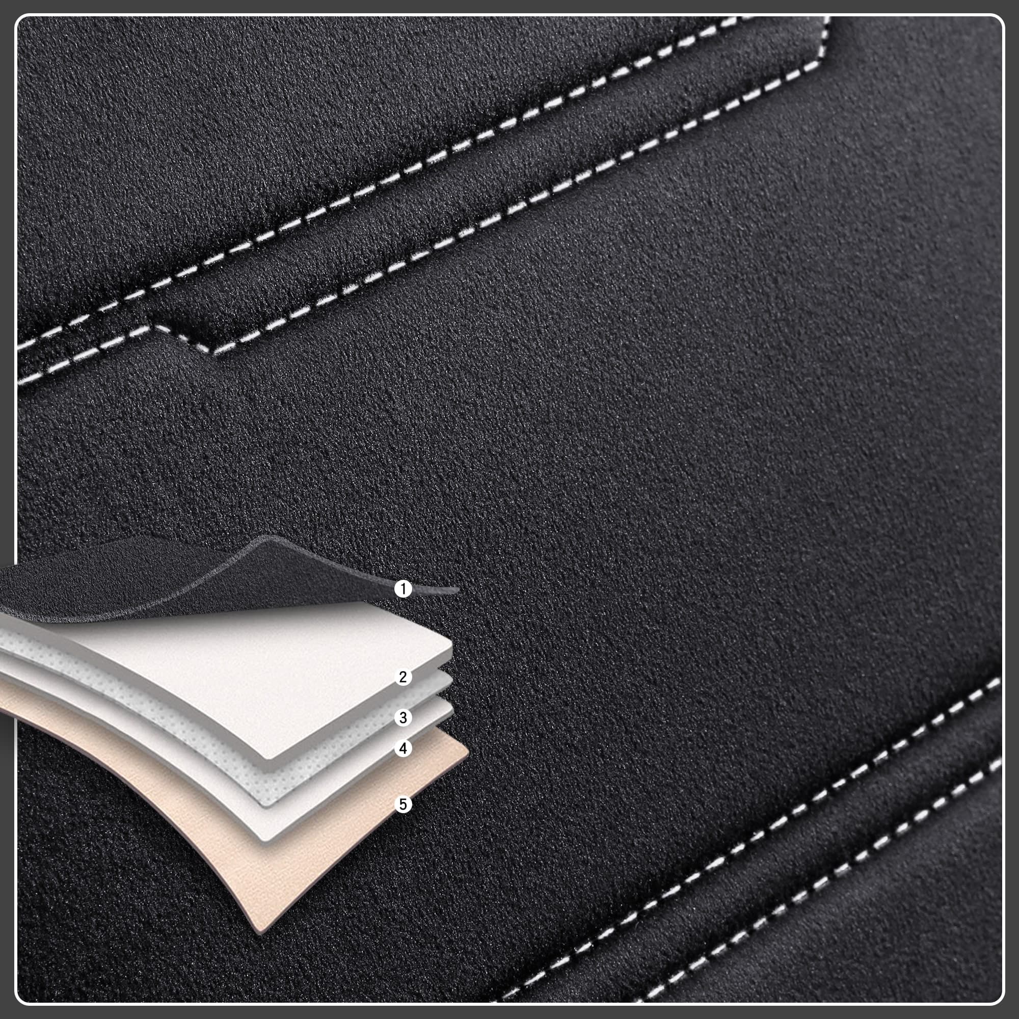 Autostoelhoezen voor Ford Fiesta MK 8 | Complete set of voorstoelen set | AIE Serie 5
