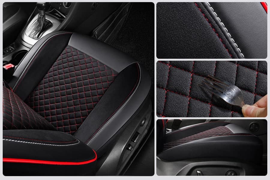 Autostoelhoezen voor Lexus IS 3 in pasvorm | Complete set of voorstoelen set | AIS Serie 2