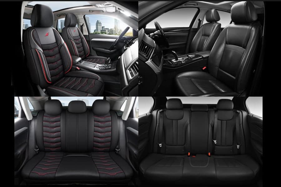 Autostoelhoezen voor Citroen C4 Aircross | Complete set of voorstoelen set | AID Serie 10