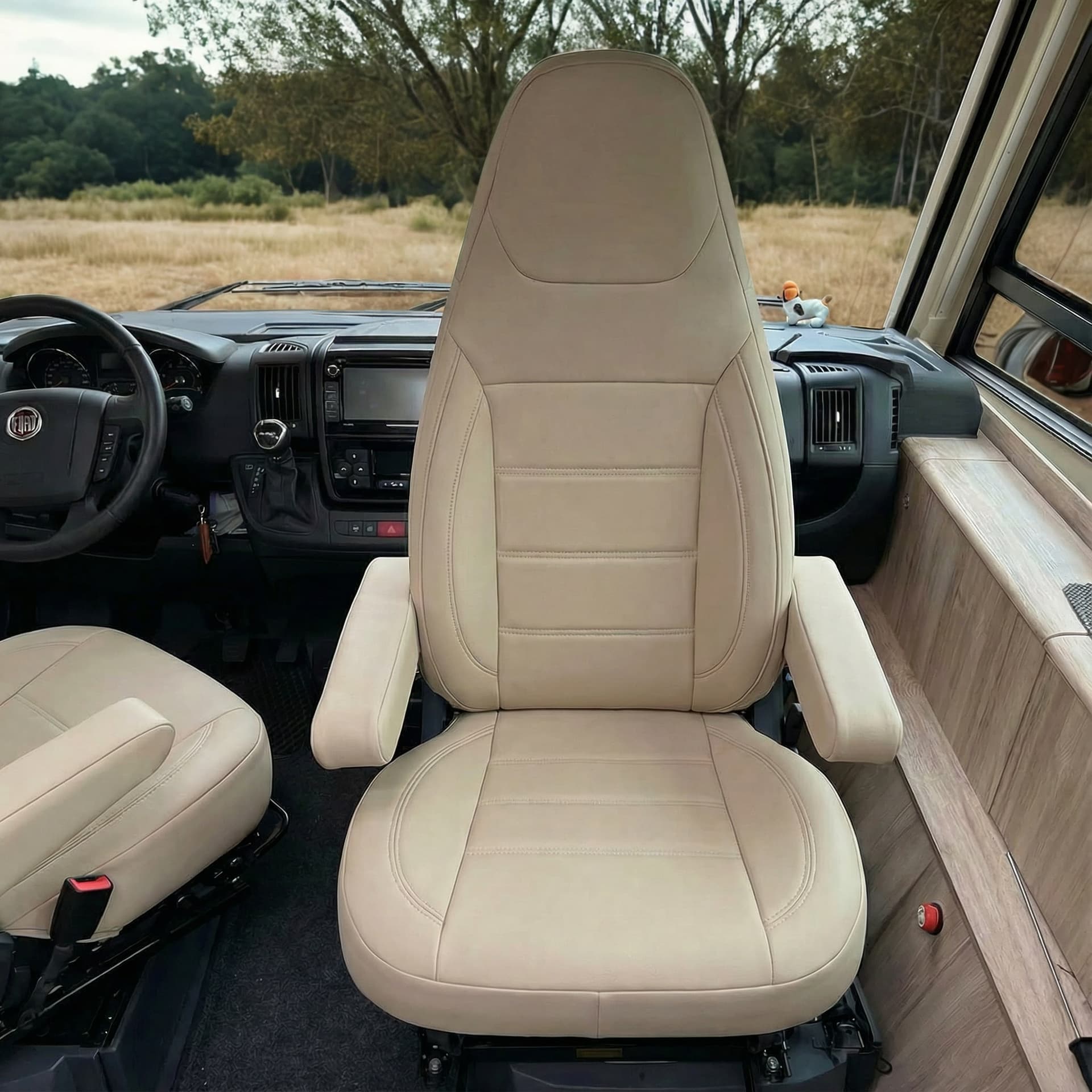 Camper stoelhoezen voor Citroën Jumper | Met armleuning hoezen | Set van 2 | CBS Serie 2