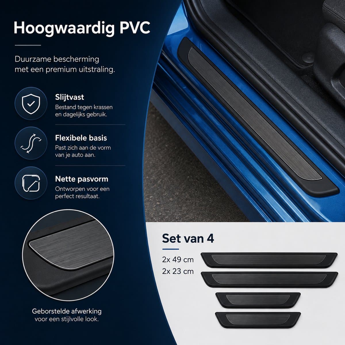 Instaplijsten voor de Renault Scenic 4 – set van 4 | S2 Serie 8