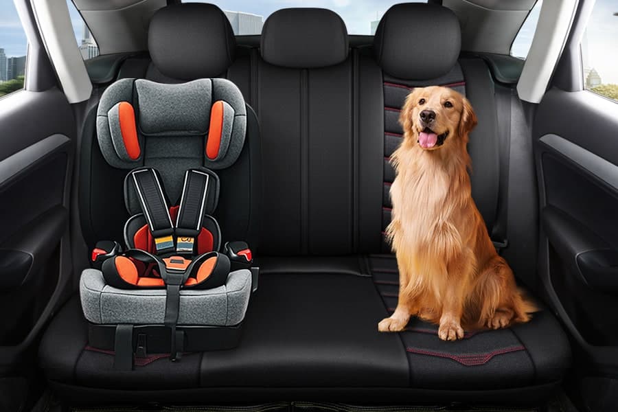 Autostoelhoezen voor Ssangyong Rexton 2 | Complete set of voorstoelen set | AID Serie 8
