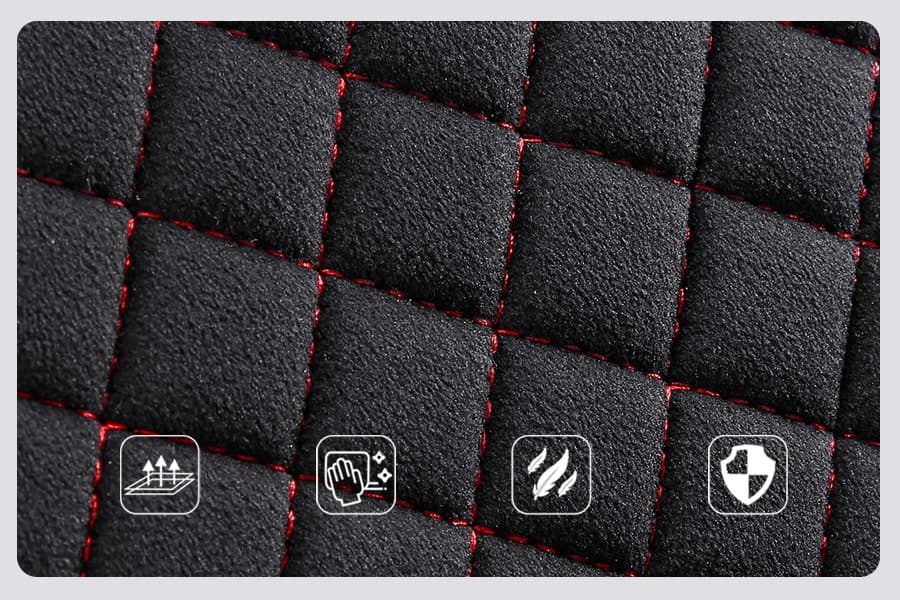 Autostoelhoezen voor Nissan Note 1 in pasvorm | Complete set of voorstoelen set | AIS Serie 6