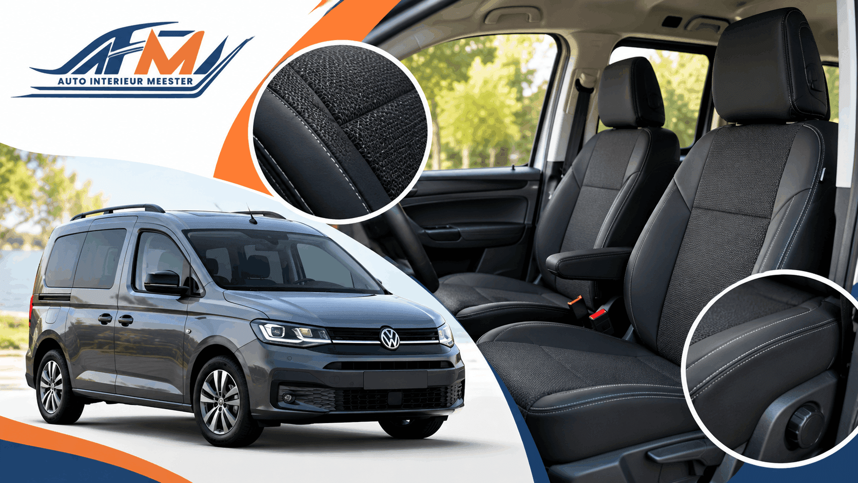 Stoelhoezen voor de Volkswagen Caddy: bescherming, comfort en perfecte pasvorm